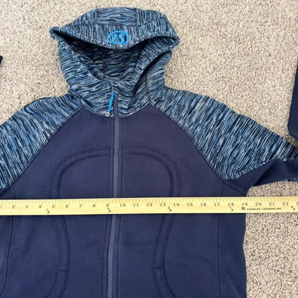 Lululemon Scuba Hoodie 10 Inkwell / Wee Are From Space Printed October Inkwell